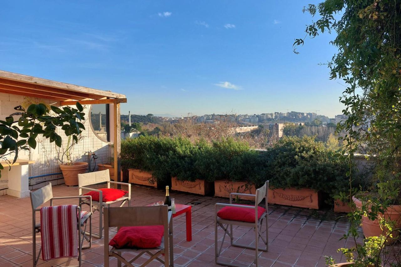Beautiful Loft In Ponte Milvio With Terrace Apartment Rome Luaran gambar
