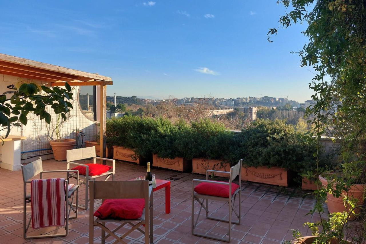 Beautiful Loft In Ponte Milvio With Terrace Apartment Rome Luaran gambar