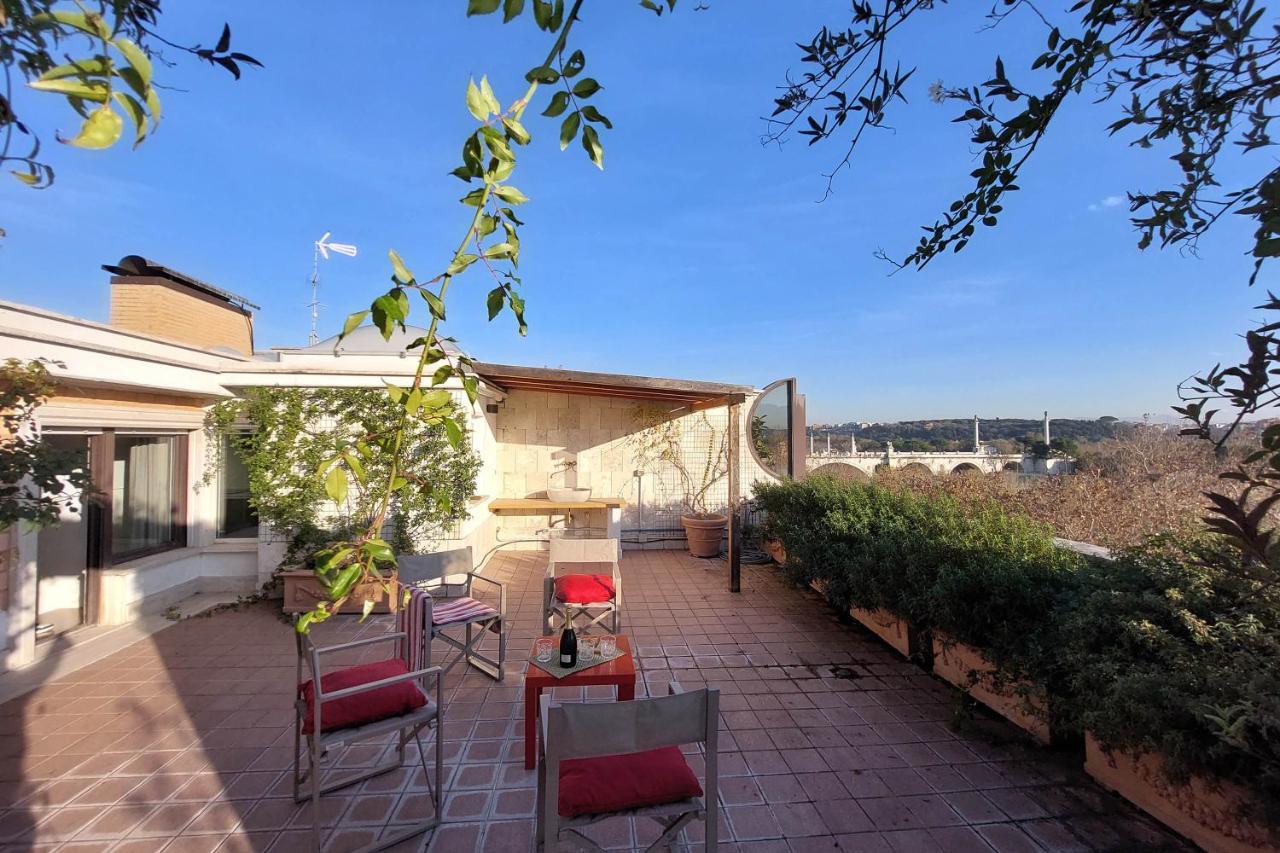 Beautiful Loft In Ponte Milvio With Terrace Apartment Rome Luaran gambar