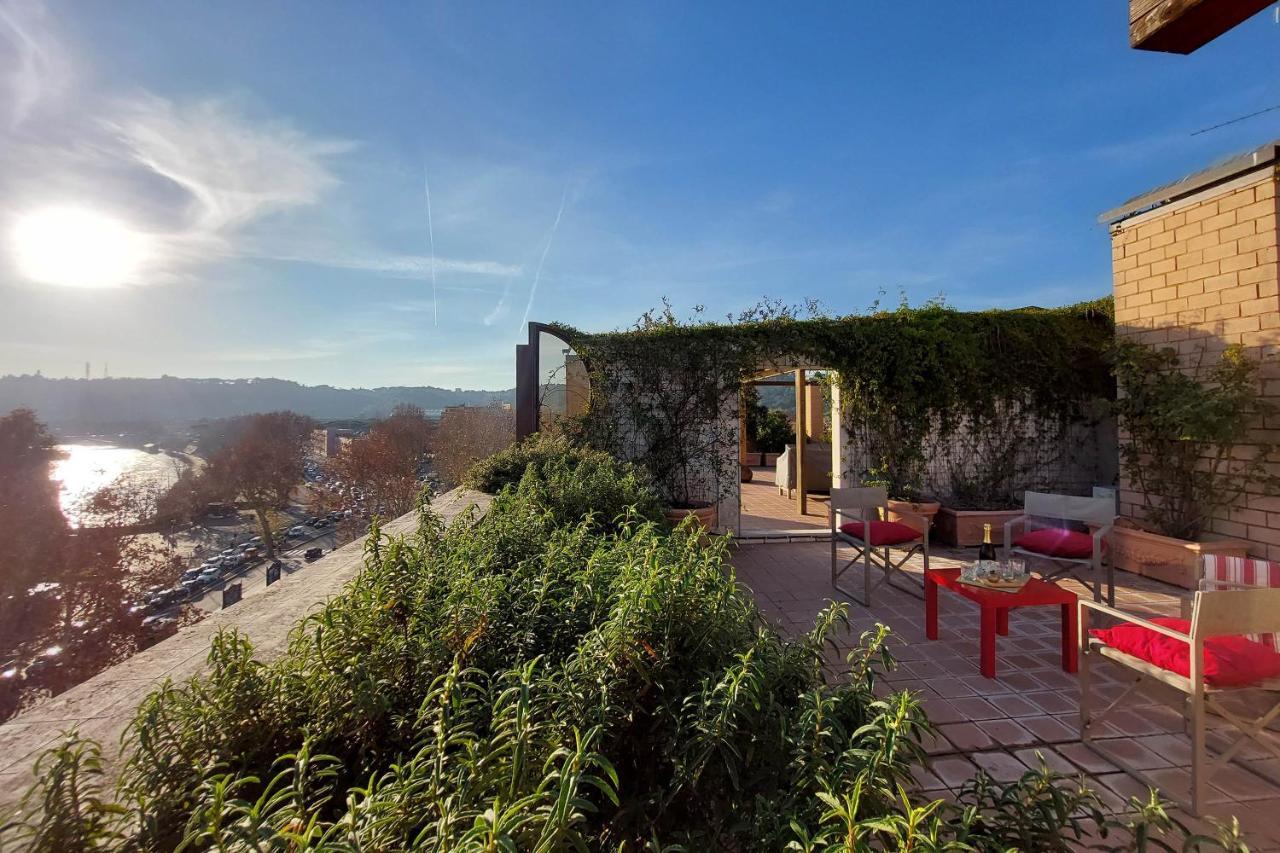 Beautiful Loft In Ponte Milvio With Terrace Apartment Rome Luaran gambar