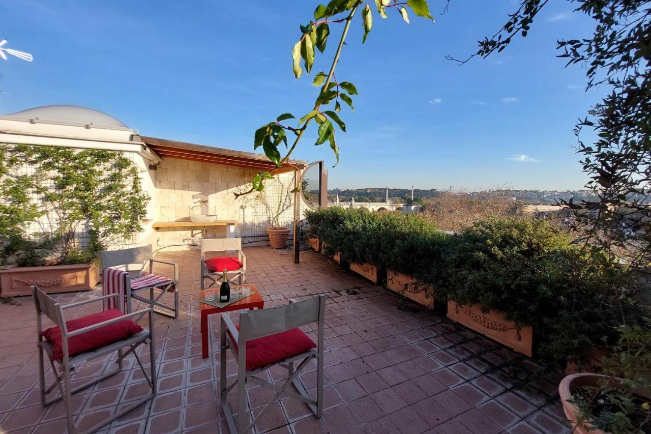 Beautiful Loft In Ponte Milvio With Terrace Apartment Rome Luaran gambar