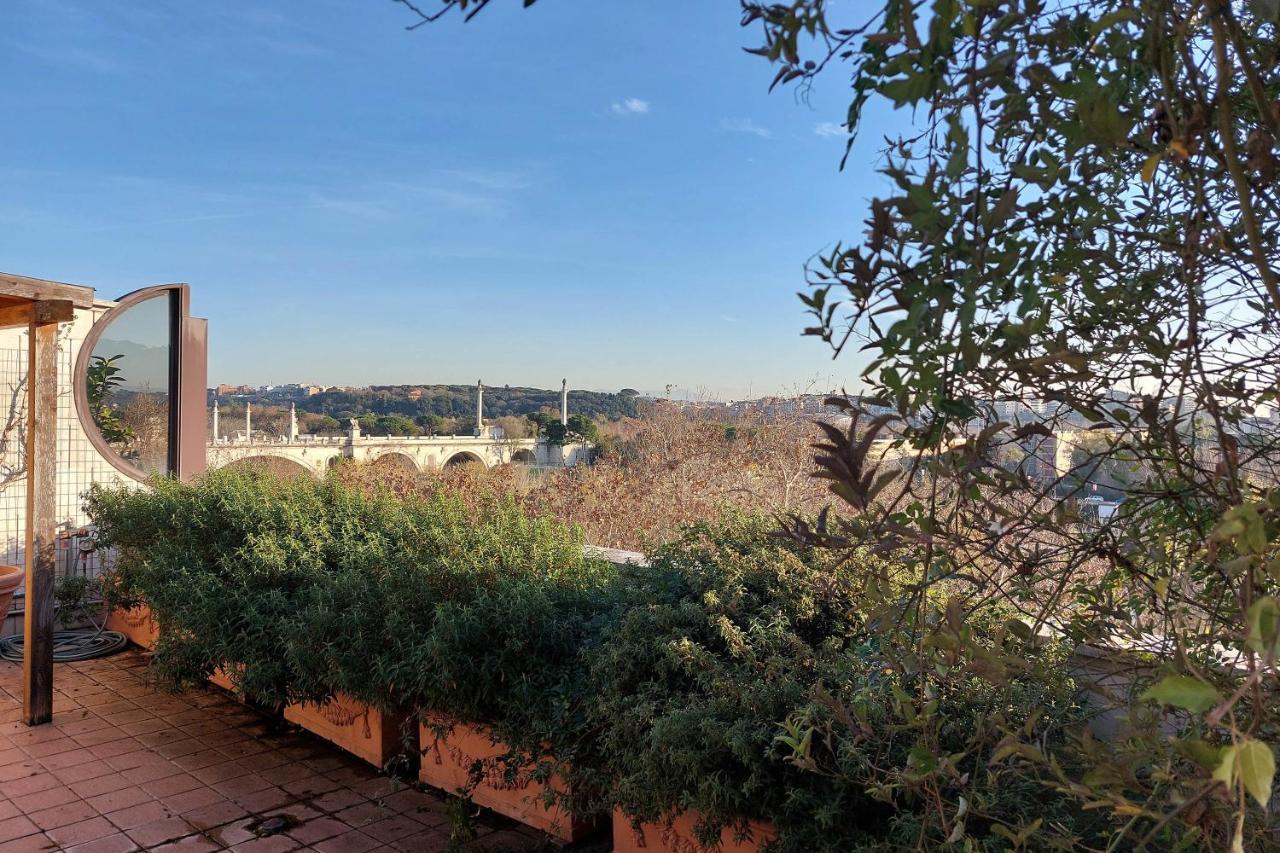 Beautiful Loft In Ponte Milvio With Terrace Apartment Rome Luaran gambar