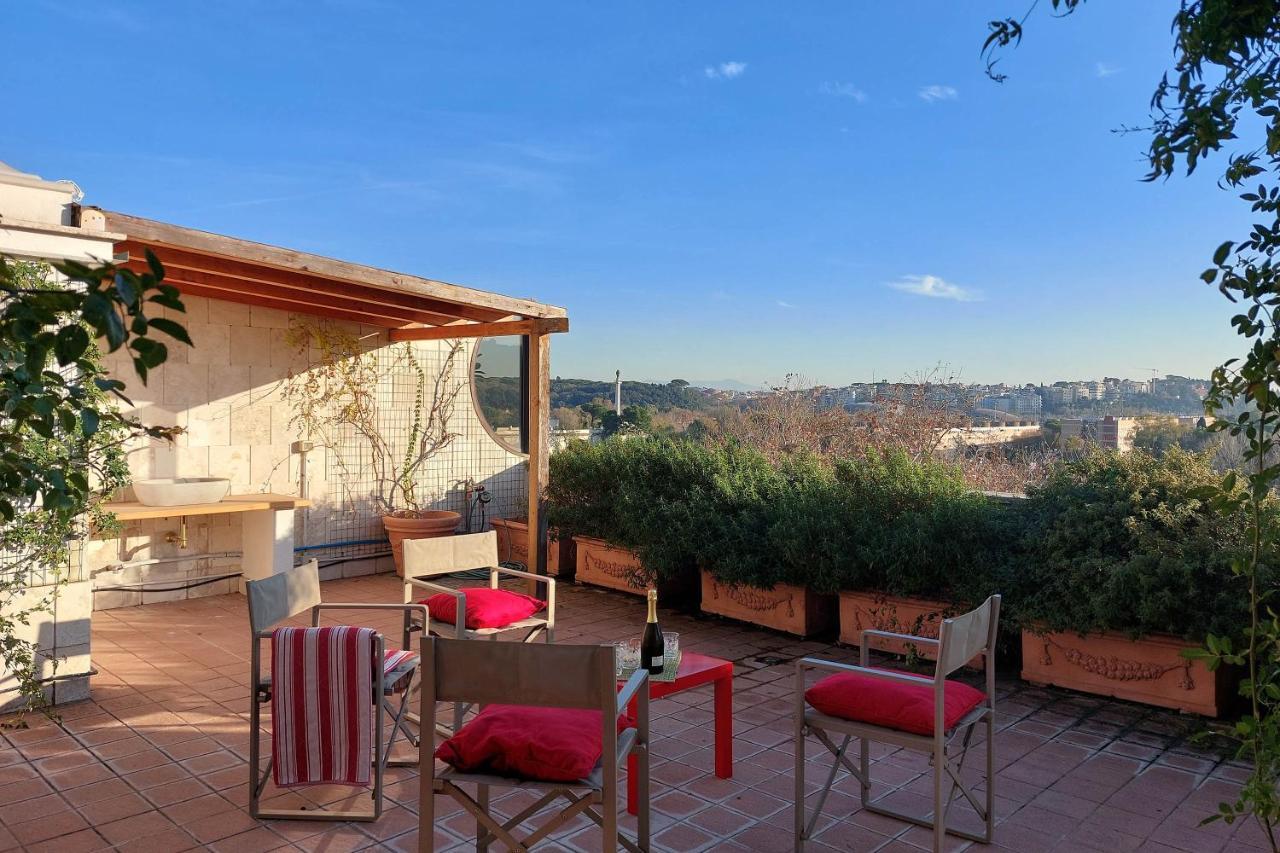 Beautiful Loft In Ponte Milvio With Terrace Apartment Rome Luaran gambar