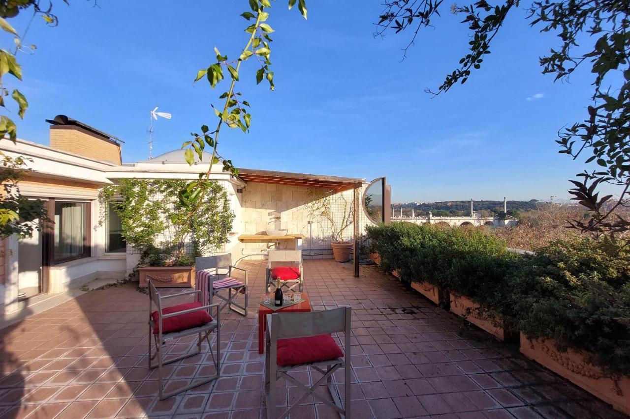 Beautiful Loft In Ponte Milvio With Terrace Apartment Rome Luaran gambar