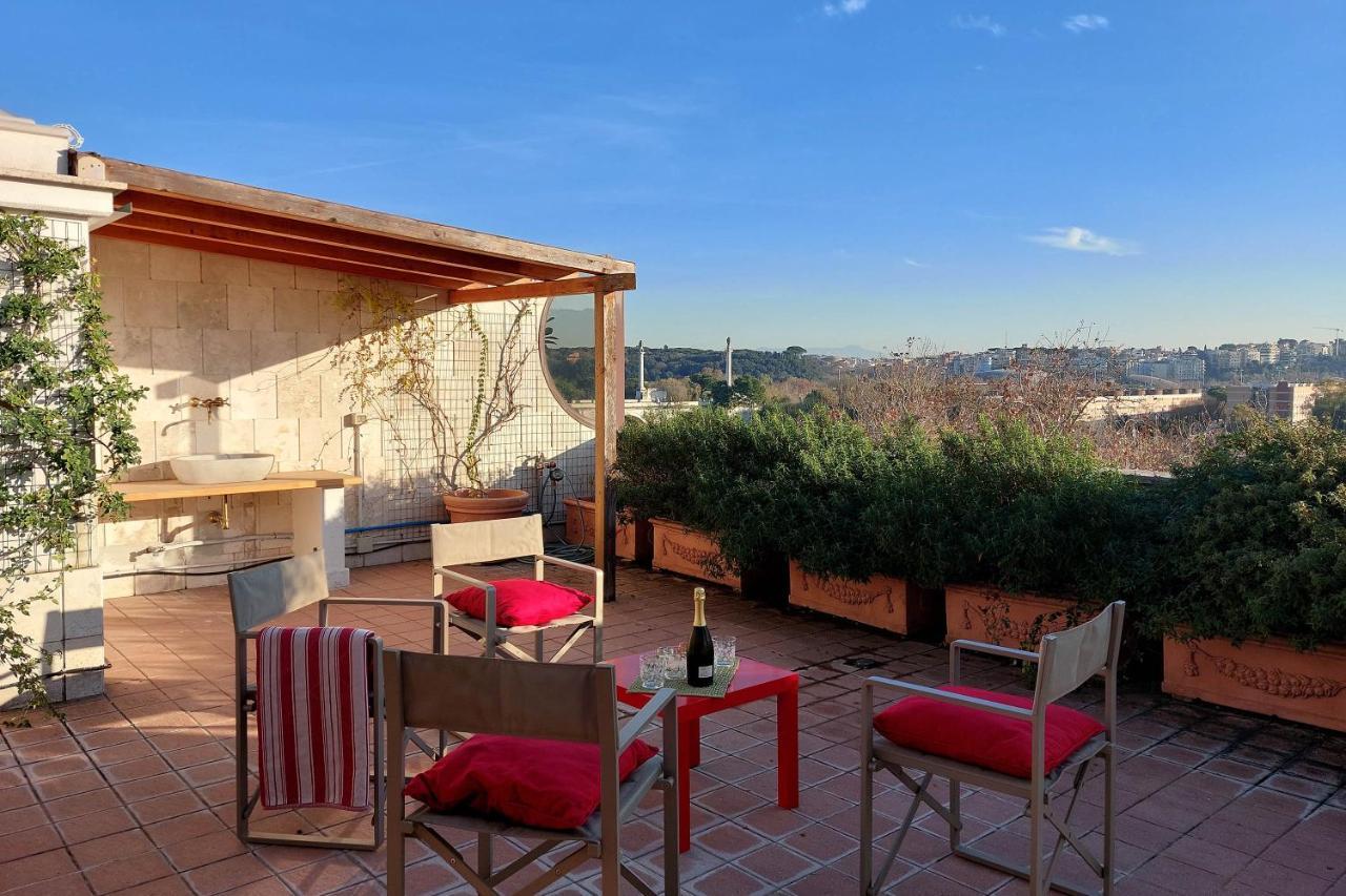 Beautiful Loft In Ponte Milvio With Terrace Apartment Rome Luaran gambar