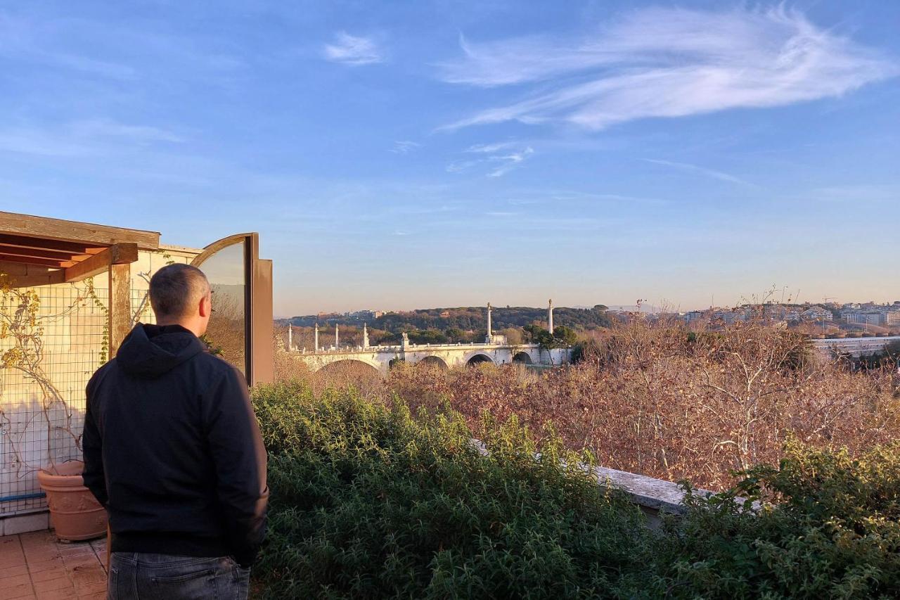 Beautiful Loft In Ponte Milvio With Terrace Apartment Rome Luaran gambar