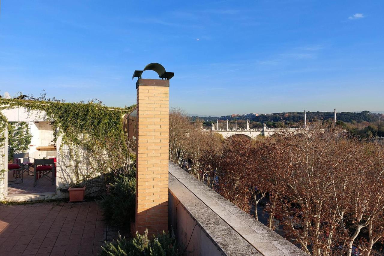 Beautiful Loft In Ponte Milvio With Terrace Apartment Rome Luaran gambar