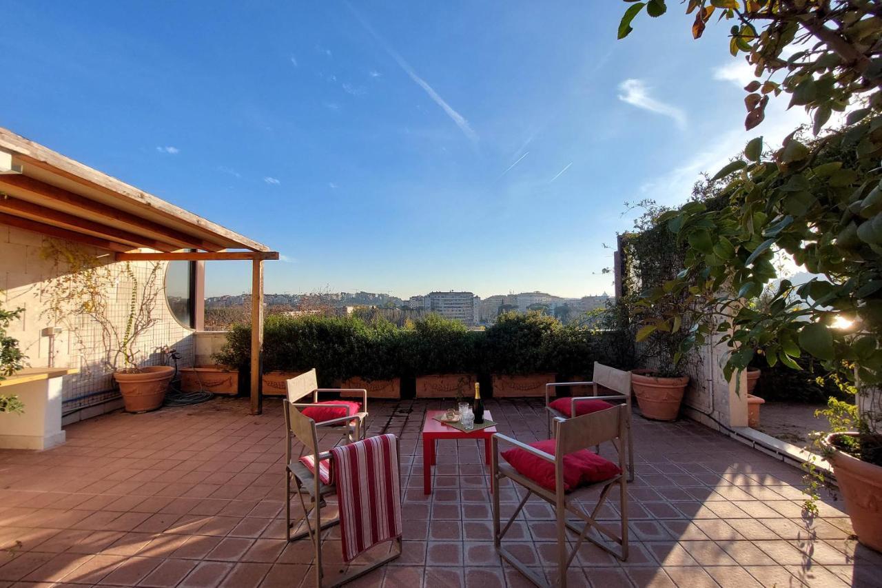 Beautiful Loft In Ponte Milvio With Terrace Apartment Rome Luaran gambar